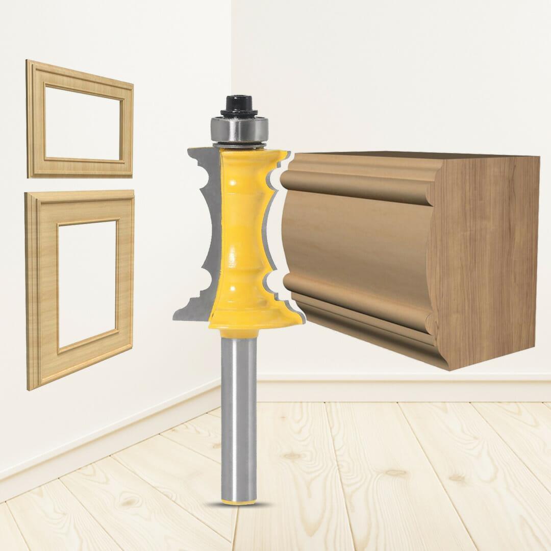 Kit Fresas Moldura RouterFrame de 8mm para Tupia - Akada Brasil