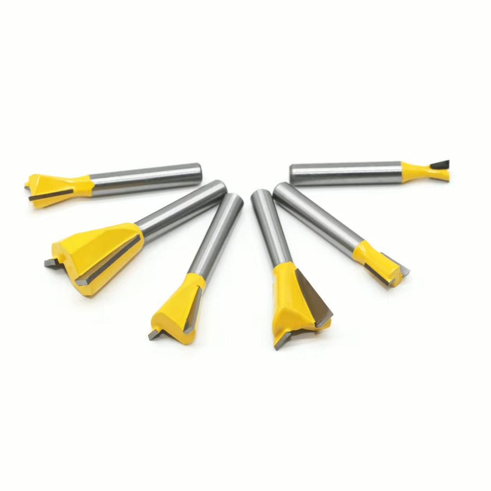 Kit Fresas Rabo de Andorinha Haste 6mm - MegaRouter - Akada Brasil