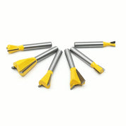 Kit Fresas Rabo de Andorinha Haste 6mm - MegaRouter - Akada Brasil