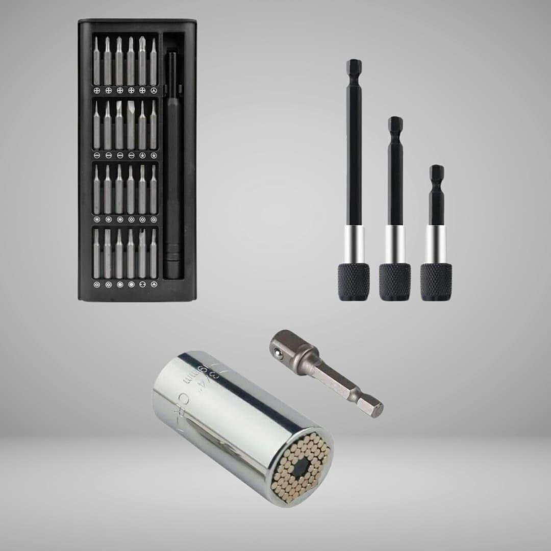 Kit Jogo De Bits + Extensão Magnética + Soquete Universal - Akada Brasil