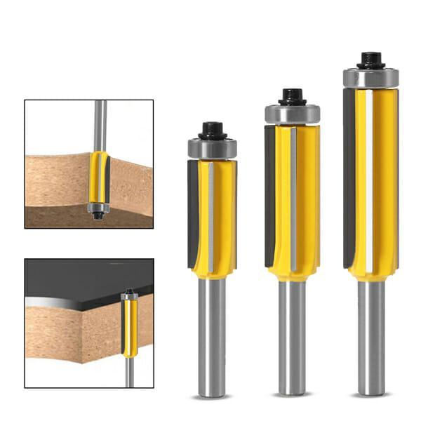 Kit Fresas Retas 8mm com Rolamento – RouterSmall