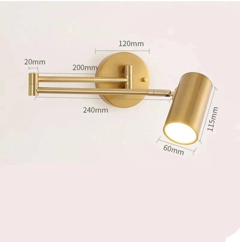 Lâmpada de Parede LED Contemporânea - Akada Brasil