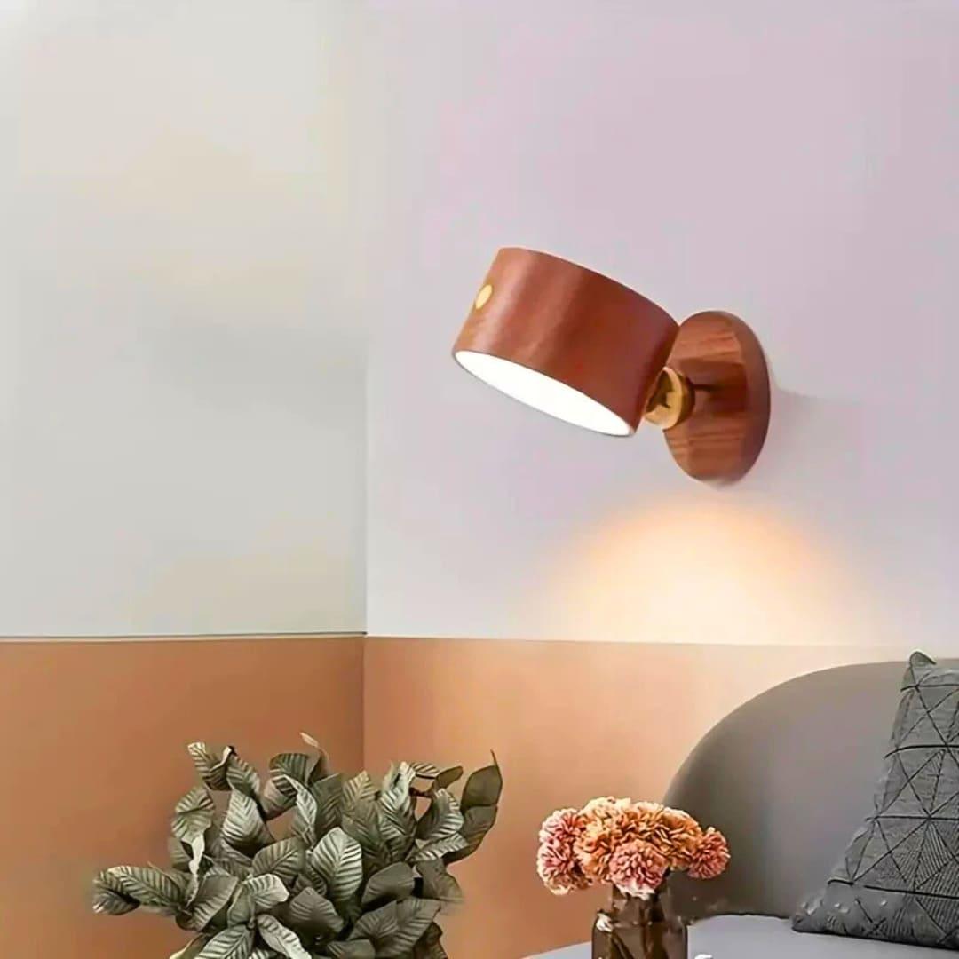 Lâmpada De Parede Moderna Sem Fio para Leitura - Akada Brasil