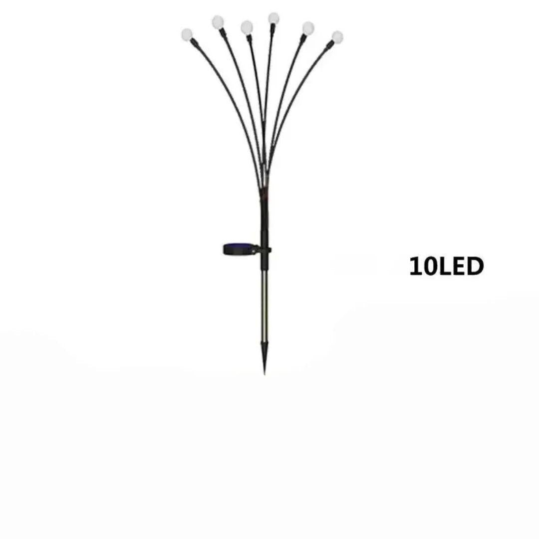 Lâmpada Solar LED para Jardim - 6/8/10 Luzes - Akada Brasil