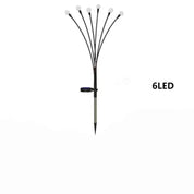 Lâmpada Solar LED para Jardim - 6/8/10 Luzes - Akada Brasil