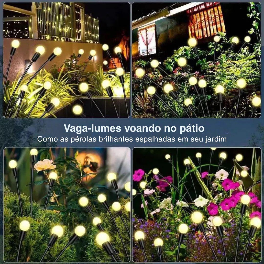 Lâmpada Solar LED para Jardim - 6/8/10 Luzes - Akada Brasil