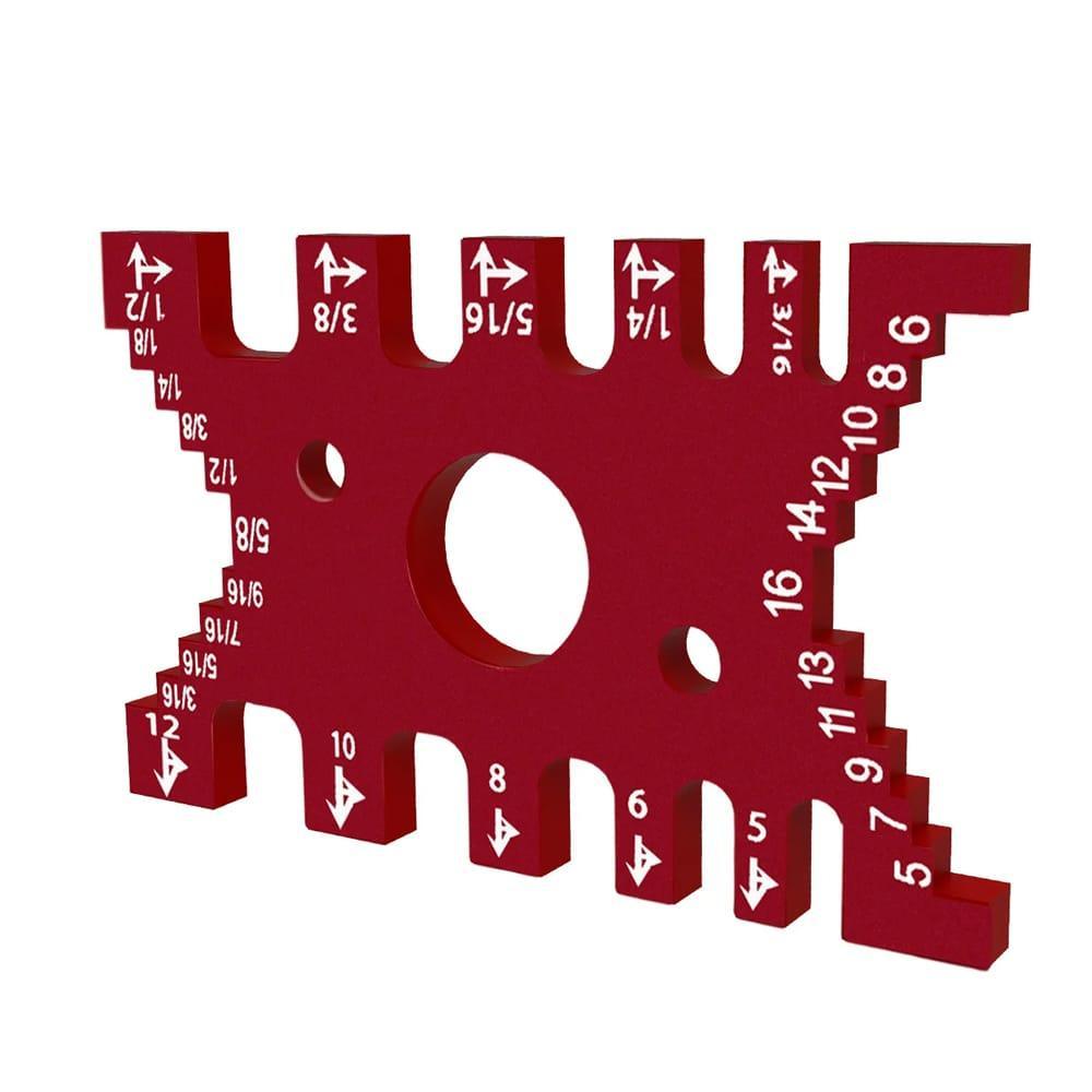 Medidor de Profundidade de Fresa para Tupia - RouterGauge - Akada Brasil