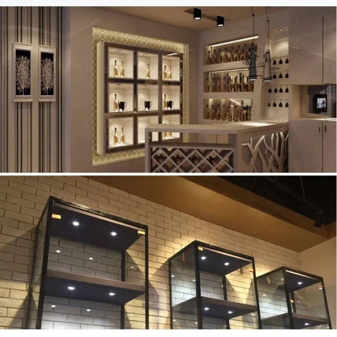 Mini Spot LED Embutido 3W para Ambientes Modernos - Akada Brasil