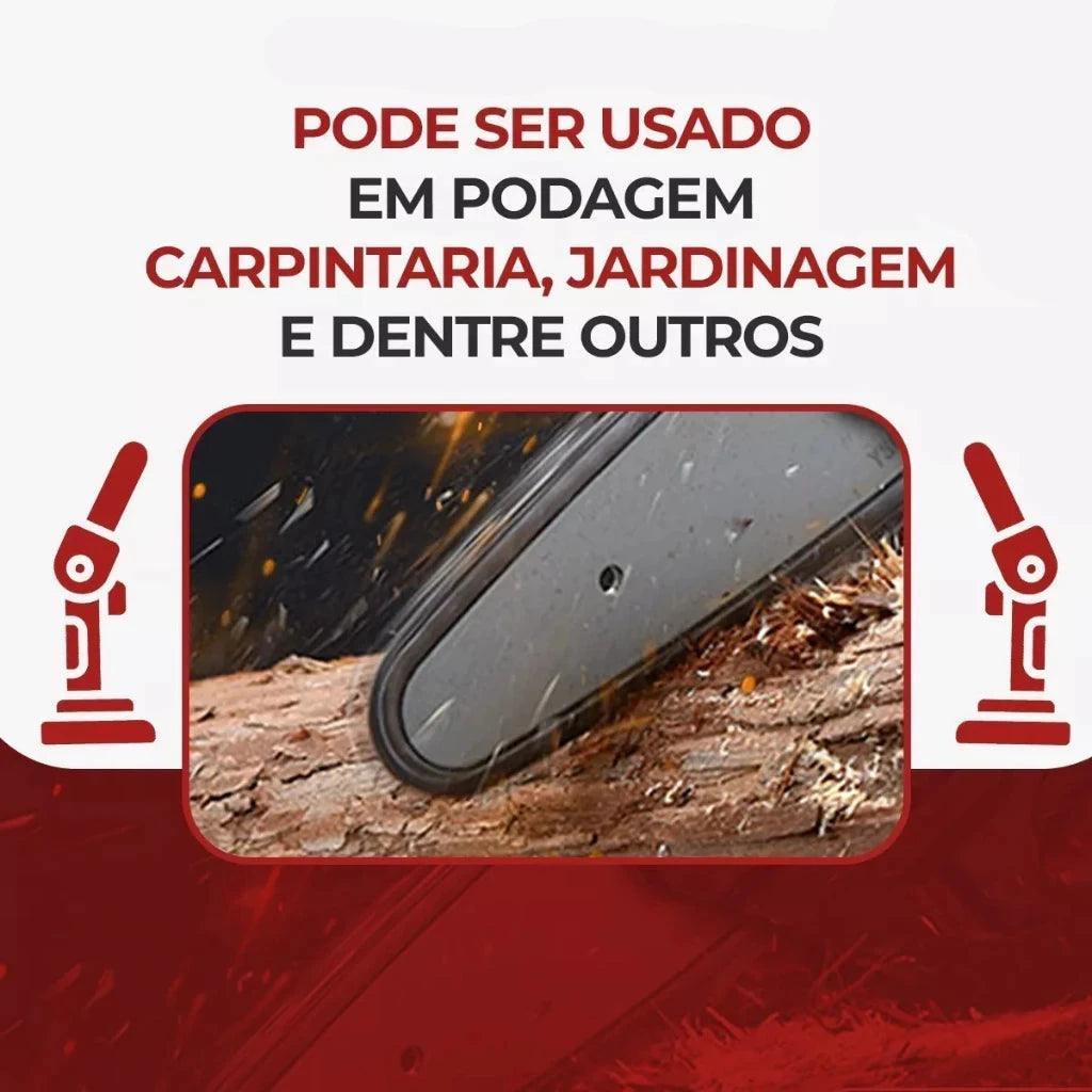 Motosserra Elétrica a Bateria + 1 Bateria Extra - SerraPower Akada - Akada Brasil