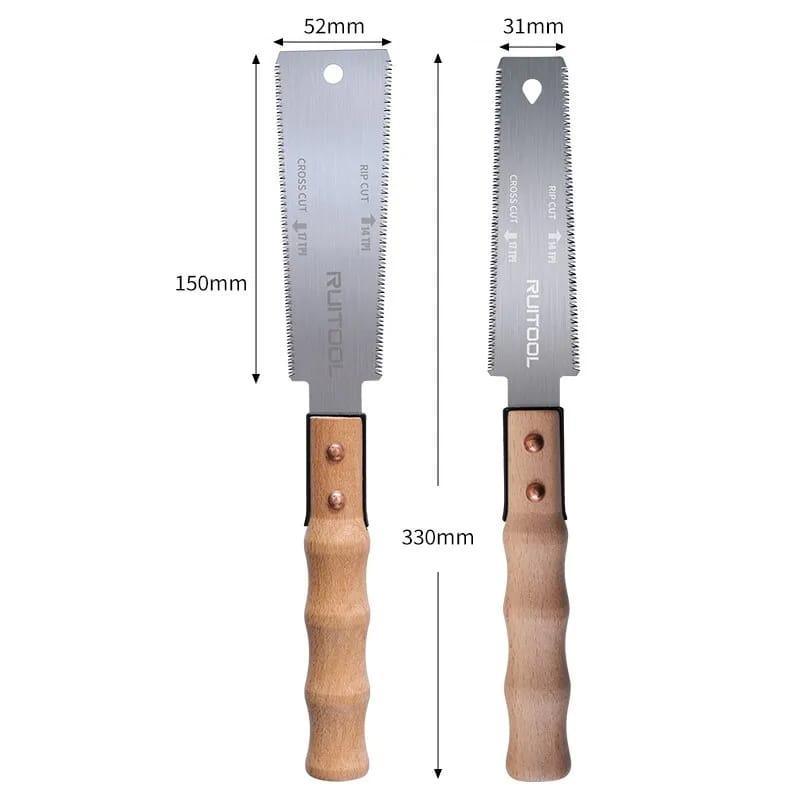 Novo Serrote Japonês Ryoba Duplo Dente 150mm - Ruitool - Akada Brasil