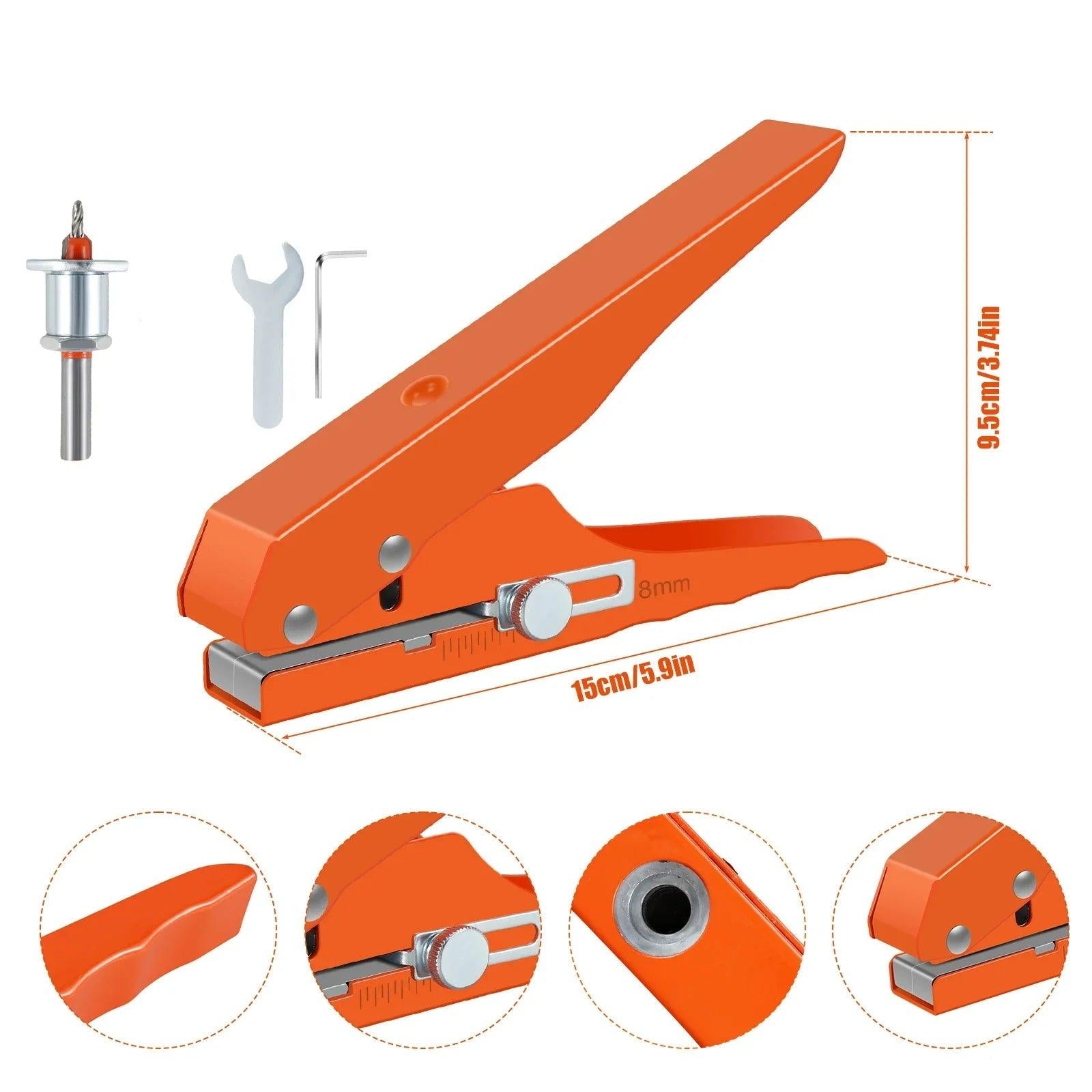 Perfurador de Furo Único 8mm para Precisão - Akada Brasil