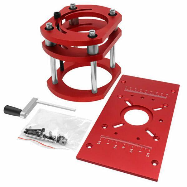 Placa InvertRouter Lite com Elevação da Tupia Manual Invertida - Akada Brasil
