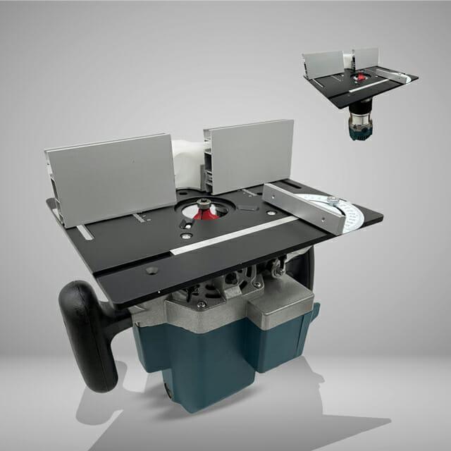 Placa InvertRouter Pro para Tupia Manual e Coluna Invertida Fixação Ajustável - Akada Brasil