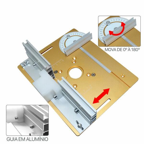 Placa InvertRouter Pro para Tupia Manual Invertida - Akada Brasil