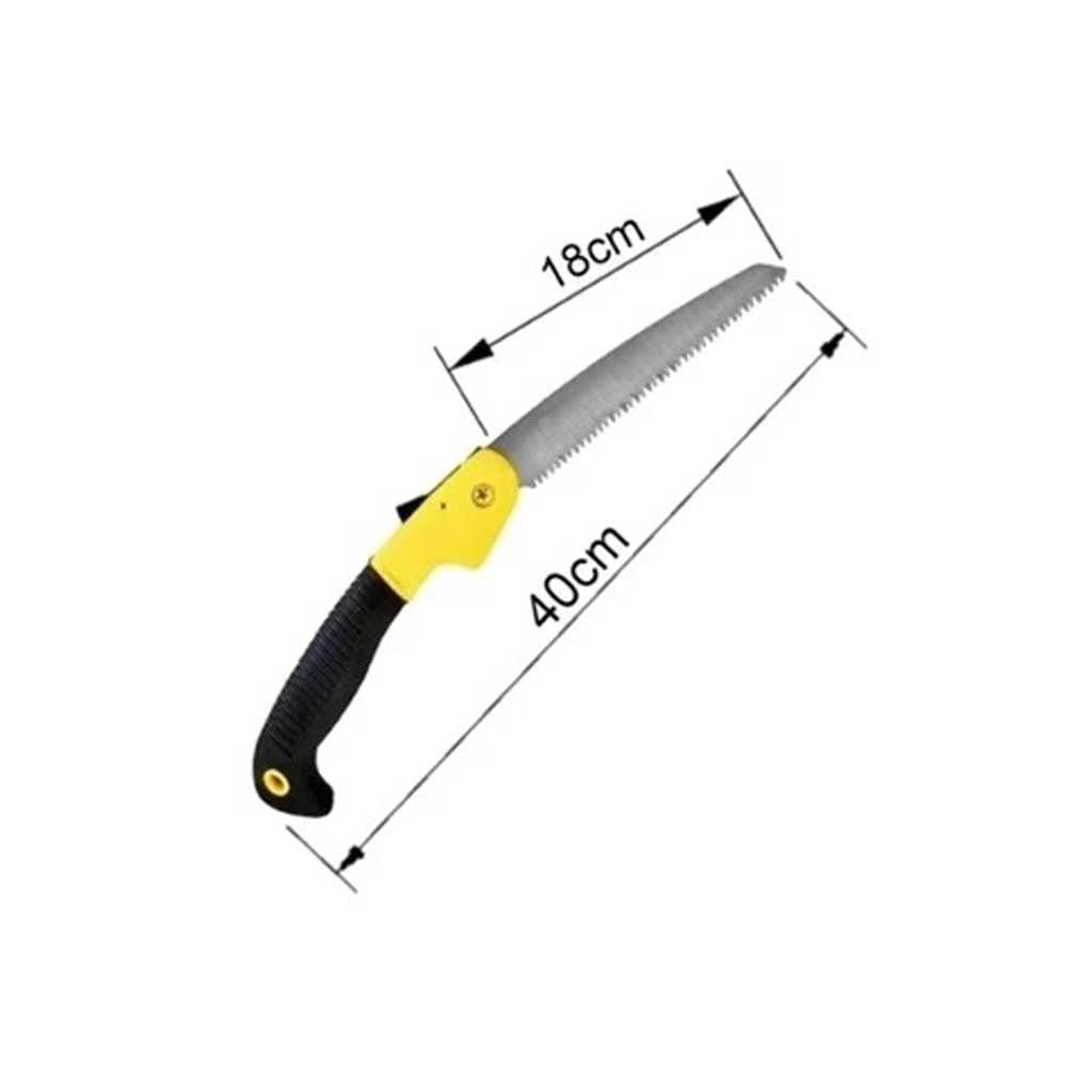 Serrote de Poda Dobrável Profissional para Galhos e Árvores - Akada Brasil